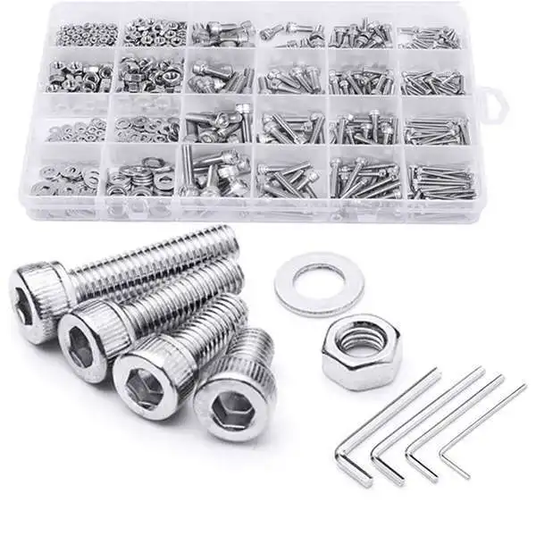 

1Set880A Hexagon Bolt set Cup head cap screws Set Hardware fasteners