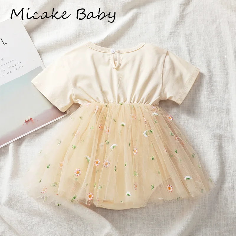 Одежда для новорожденных Комплект маленьких девочек футболка с короткими