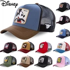 Бейсболка бренда Disney, кепка с мультяшным рисунком Дональда, сетчатая кепка для женщин и мужчин, Прямая поставка