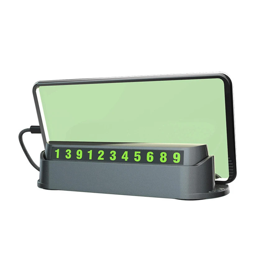Автомобильные наклейки с цифрами и номером телефона панель подставкой для 6