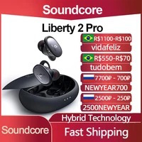 original soundcore liberty 2 pro tws hybrid technology earphone bluetooth 5 0 in ear studio performance hearid wireless earbuds