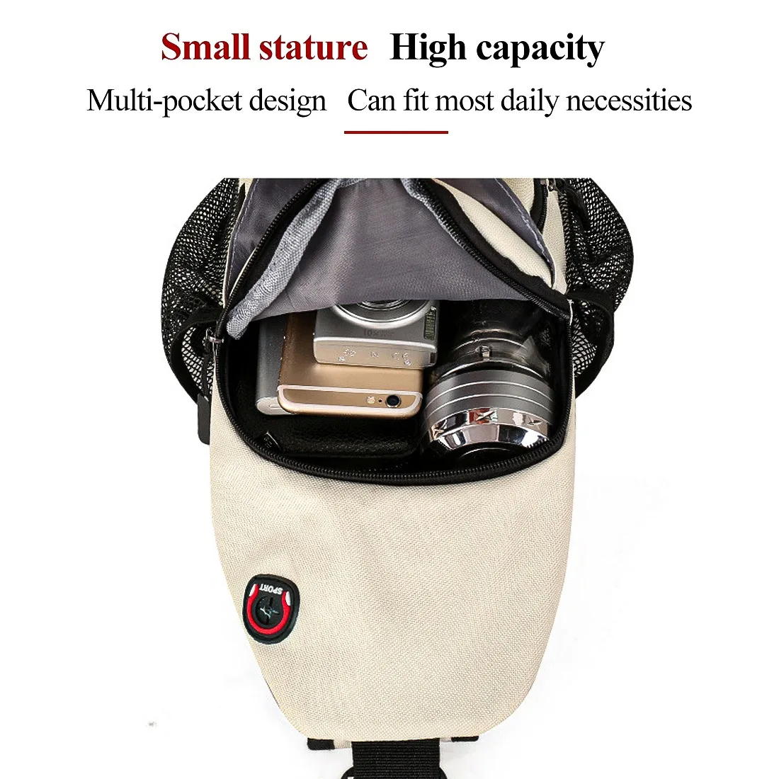 

Female Bag Unisex Chest Pack Single Shoulder Strap Backbag Crossbody Bags For Women Sling Shoulder Bag Travel Sports Waist Packs