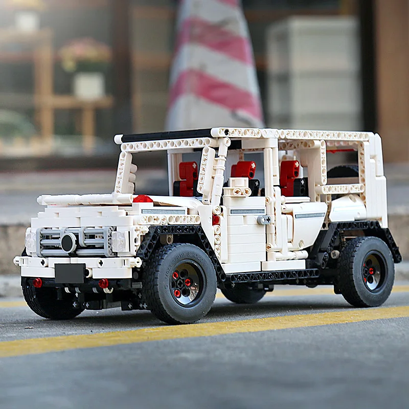 Модель автомобиля Mouldking 13069 MOC совместимая с G500 AWD Обучающие игрушки строительные