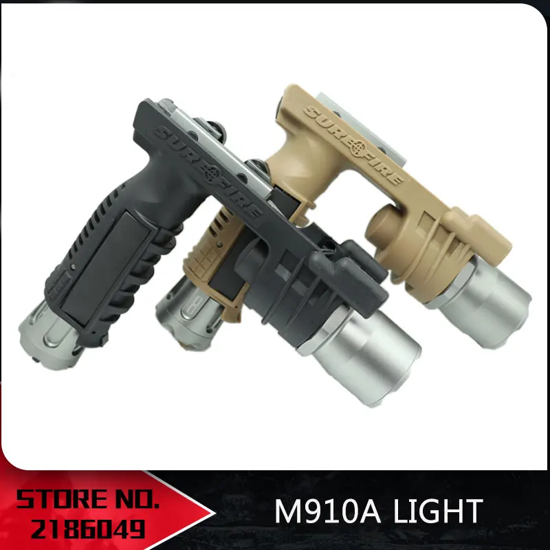 

Element Surefir Tactical Flashlight Rifle Airsoft Light Softail Scout light M910A VERTICAL FOREGRIP WEAPONLIGHT Gun lanterna