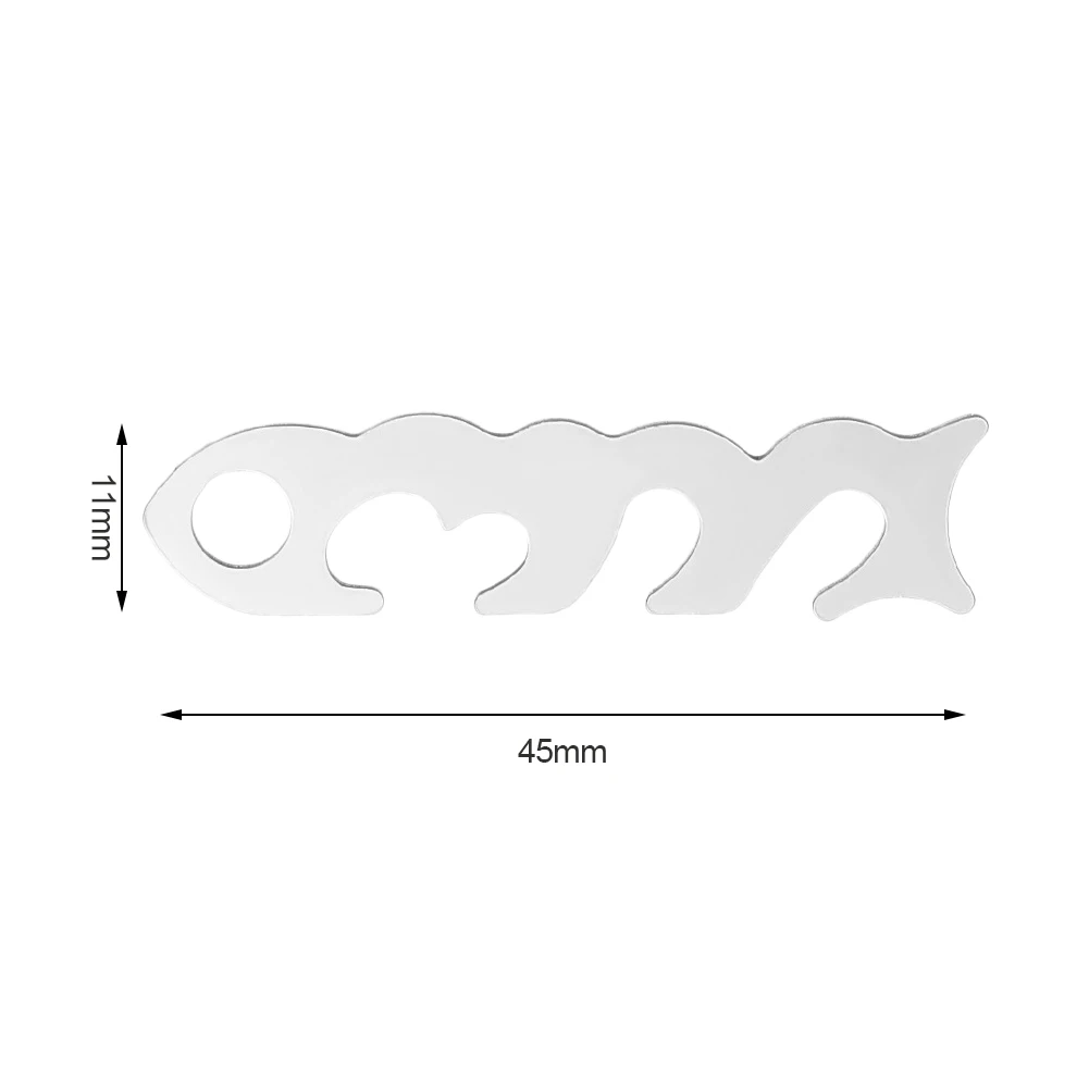 

Guyline Tent Cord Adjuster Tent Rope Buckle Stainless Steel Fish Bone Wind Rope Buckle for Outdoor Camping Picnic