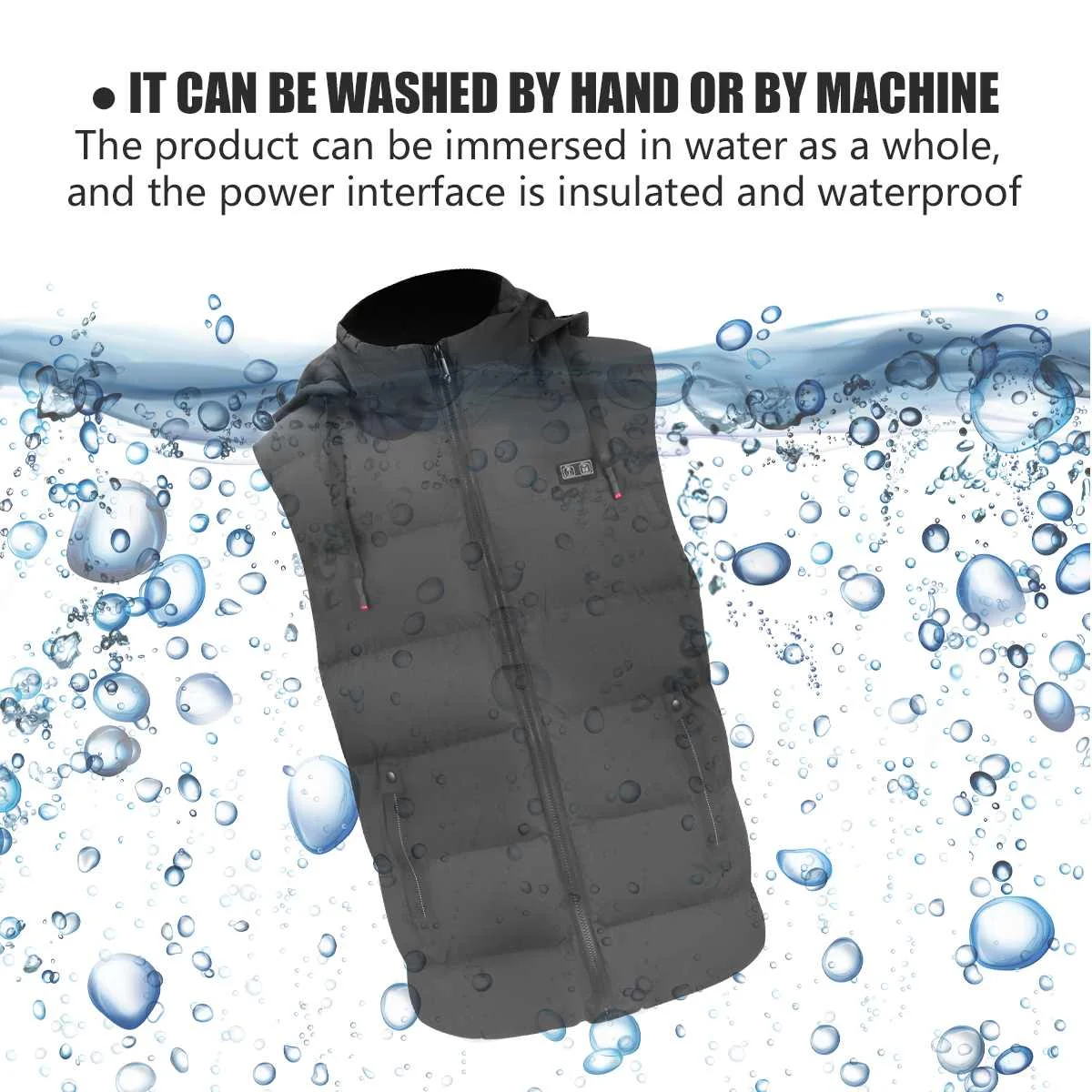 Жилет с подогревом 11 зон для мужчин и женщин Мужская зимняя уличная спортивная