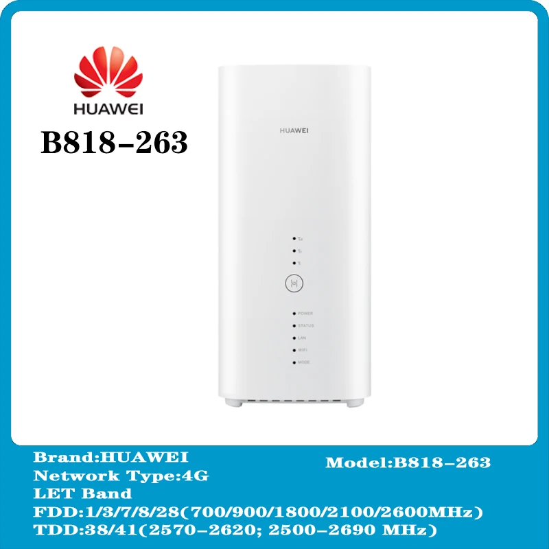 

Huawei B818 4G Touter 3 Prime B818-263 LTE Cat19 сапоги до середины голени на 1,6 Гбит/с 4G беспроводной маршрутизатор B618-263 PK B618s-22d B618s-65d B715s-23c