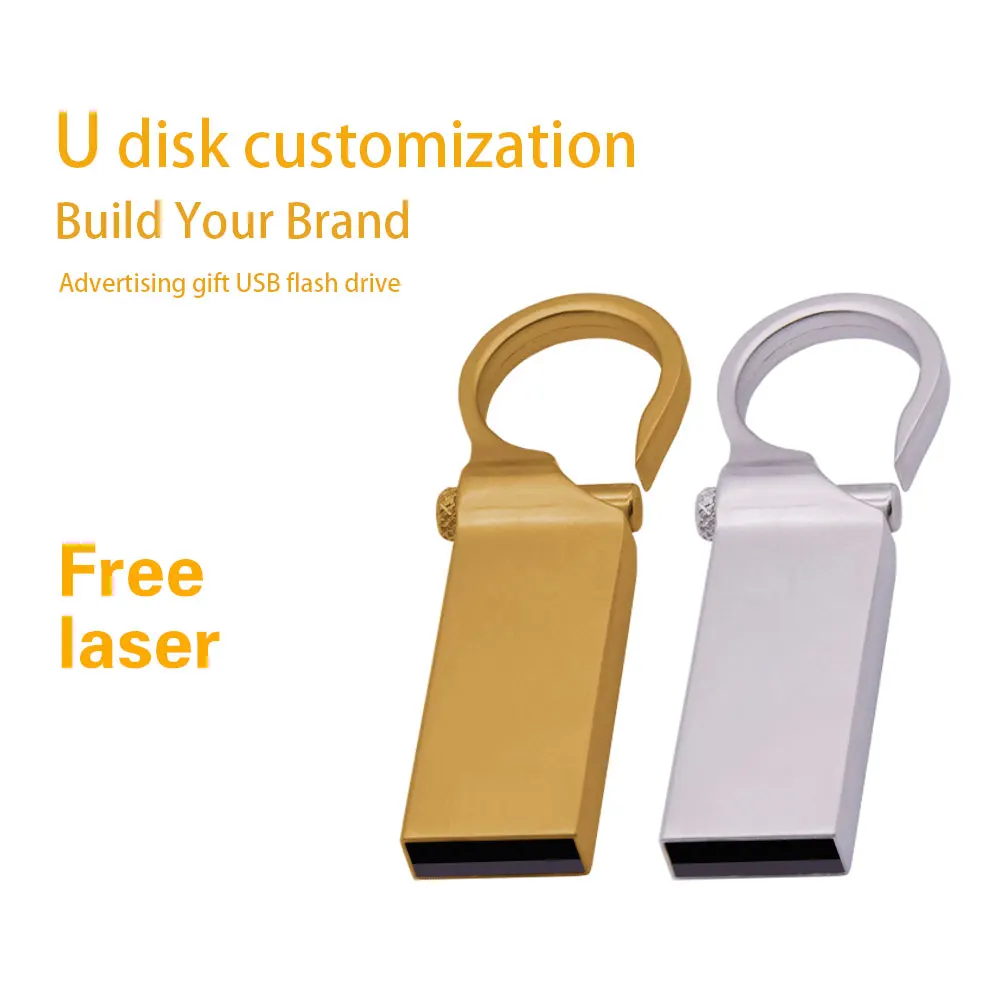 Новый металлический флеш диск USB 2 0 с замком ОЗУ 4 ГБ 8 32 16 накопитель 128 Мб (более 10