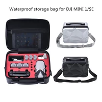 storage box carrying case for dji mini semavic mini drone hard shell waterproof protective case accessory black silver