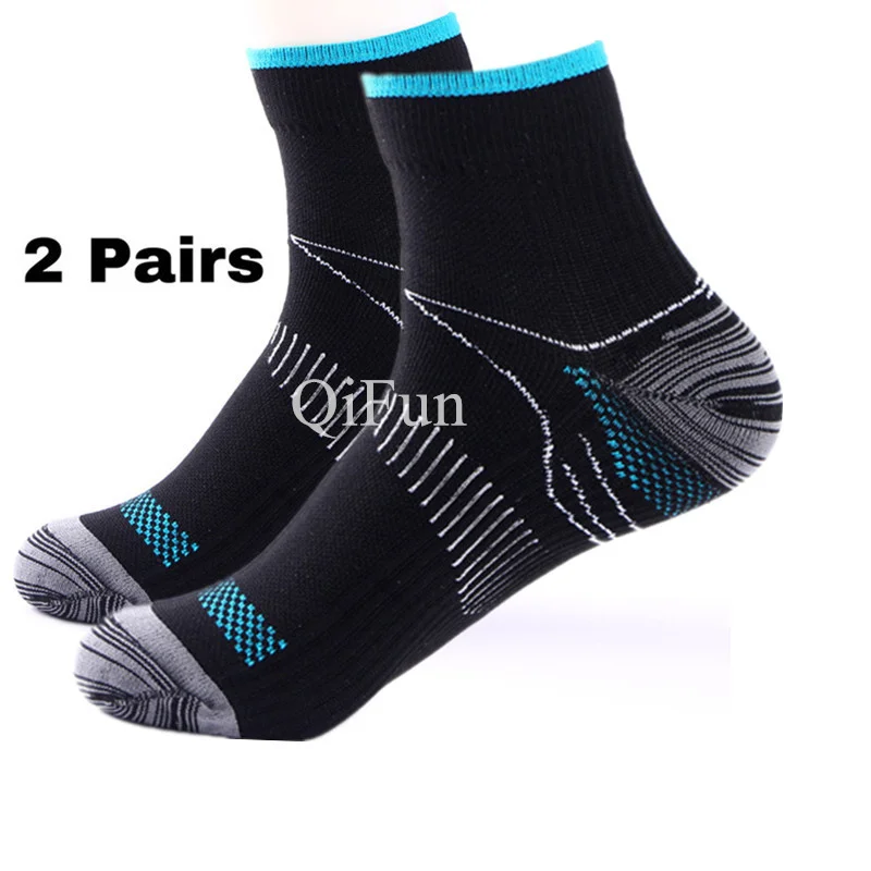 

2 Pairs Plantar Fascia Compression Socks Compression Socks Sweat-absorbent deodorant breathable Sweats Sports Pressure Socks
