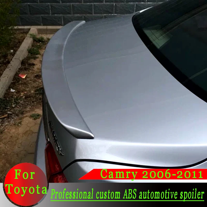 Спойлер для Toyota Camry 2006 2011 высококачественный спойлер из АБС пластика черный белый