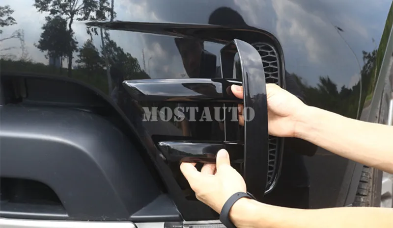 Для Land Rover Discovery 5 LR5 L462 ABS передний бампер решетка вентиляции крышка 2017-2021 2 шт.