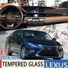 Для Lexus ES MK6 XV60 2016 2017 2018 автомобильная навигация ультратонкая пленка идеально подходит для полной защиты экрана закаленное стекло аксессуары