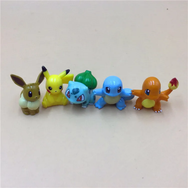 5 шт./комплект фигурки чармандеров 2 см | Игрушки и хобби