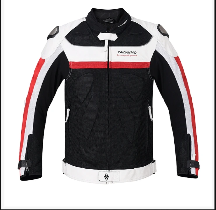 

Motorcycle riding suit breathable heavy-duty locomotive drop-proof waterproof titanium alloy hump bike cycling jackets S-5XL