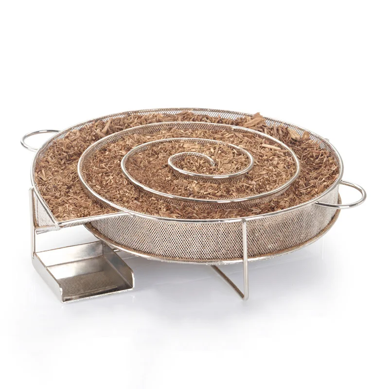 Аксессуары для барбекю гриля стальной генератор холодного дыма круглый гриль