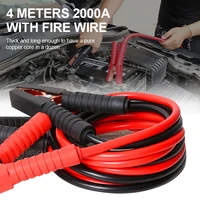 2000a mp heavy duty booster cables high quality car battery jump start cable for car van booster cable batteries accessories