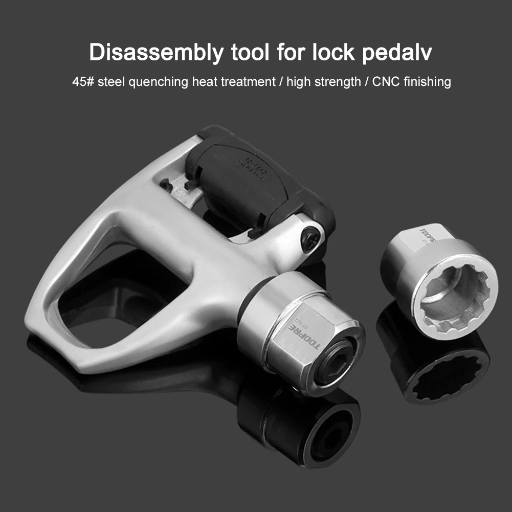 

Mountain Road Bicycle Pedal Axle Spindle Removal Installation Tool Bike Self-Locking Pedals Loosing Lock Bolt Cycling Accessorie
