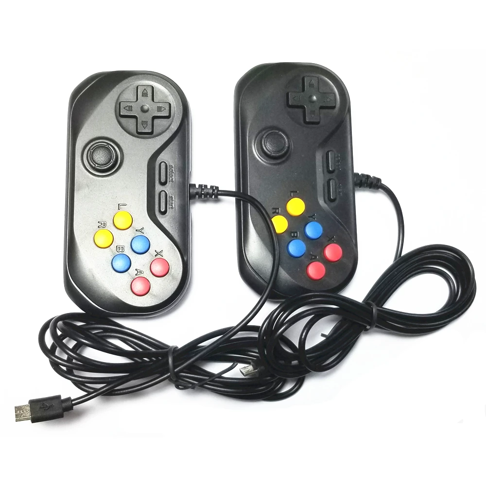 

Two pieces micro USB Gamepads controller for the Q900 PS7000 portable game console six function button with joystick