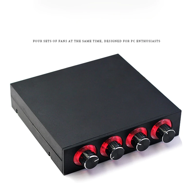 Контроллер скорости вентилятора 4 канала с светодиодный управлением до