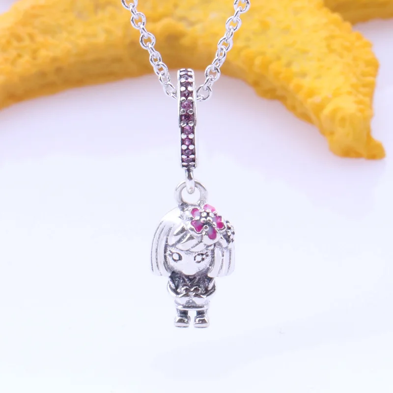 

Lorena Creative Models Of Sterling Silver Doll Charm 925 Silver Manman Peach Blossom Series Dorothy Charm For Girlfriend