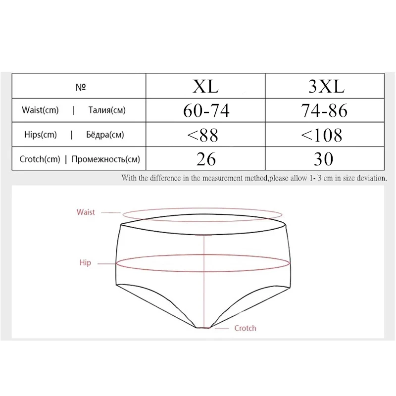 3 Pieces/Set Women Panties with Pocket Big Size Female Cotton Underwear with Zipper High Quality Novel Breathable Ladies Briefs