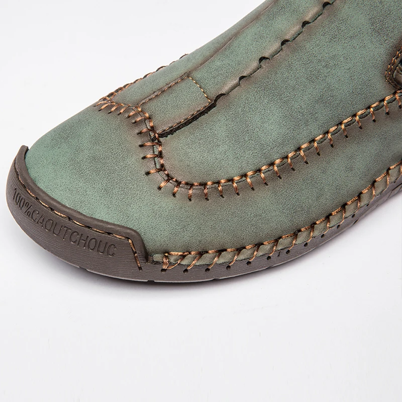 Брендовые мужские кожаные ботинки Удобные зимние Сезон осень-зима Молодежная