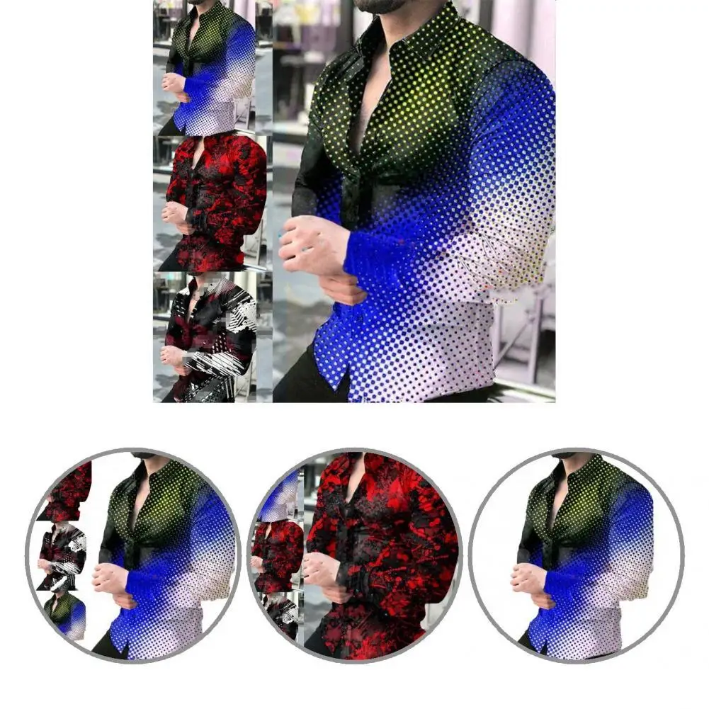 

Потрясающая крутая Мужская рубашка, Мужской Топ, приталенный отворот, Осенний Топ, потрясающая крутая Мужская рубашка, Мужской Топ, притале...