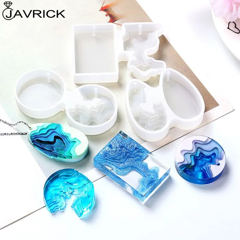 Ocean Island Pendant Resin Molds Silicone Jewelry Making Epoxy for Necklace Crafts DIY | Украшения и аксессуары