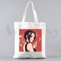 manga anime nana osaki anime harajuku ren honjo handbags shoulder bags casual shopping girls handbag women elegant canvas bag