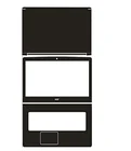 Наклейка для ноутбука KH из углеродного волокна и кожи, защитная крышка для Acer VN7 792G 792 VN7-792G 17,3