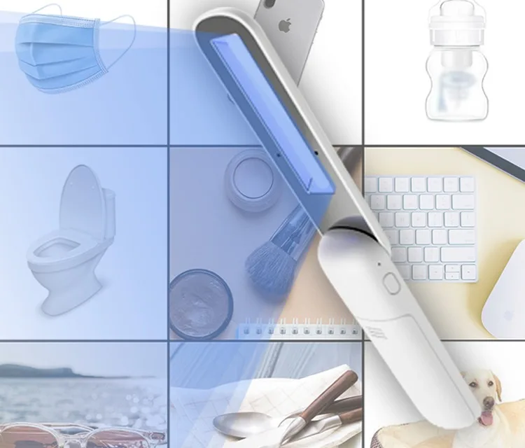 Портативный USB Перезаряжаемые ультрафиолетовая лампа бактерицидная функция