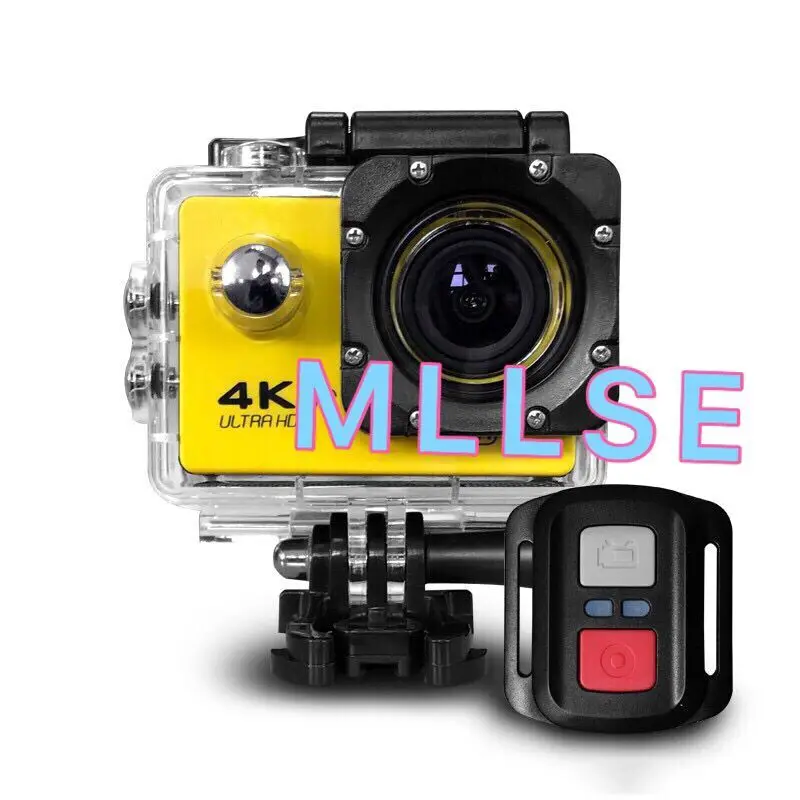 Купить Новая Оригинальная Экшн-камера Ultra HD 4K 30fps WiFi 2,0 дюйма 170D Подводная Водонепроницаемая камера для видеозаписи на Шлем S Спортивная камера