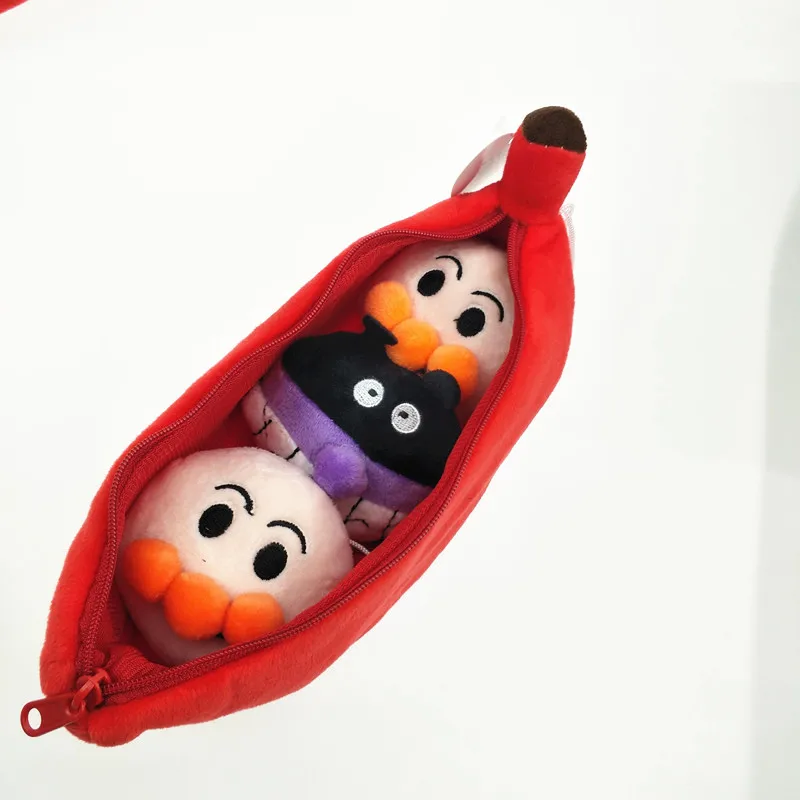 Candice guo плюшевая игрушка мягкая кукла посылка тфильм аниме пакет гороха Anpanman Baikinman