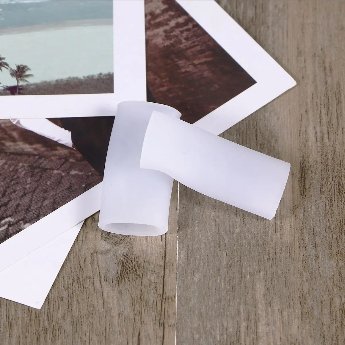 Пара новых гелевых протекторов для большого пальца ноги разделители пальцев ног