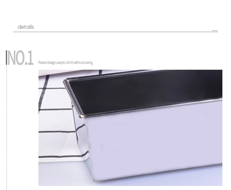 Тостов Хлебница с антипригарным покрытием прямоугольный Алюминий пластина Хлеб