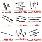 20 шт.лот, Боковая кнопка питания + Кнопка громкости для Motorola Moto G6 Play G4 G5 G5S G6 Plus Боковая кнопка