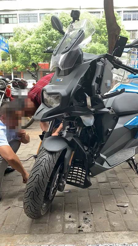 Аксессуары для мотоциклов BMW C400X C400 400X 2018 2019 стальные верхние балки двигателя