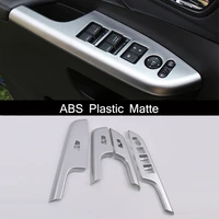 abs matte for honda crv cr v 2012 2013 2014 2015 car interior door window switch panel molding cover trim accessories 4pcs