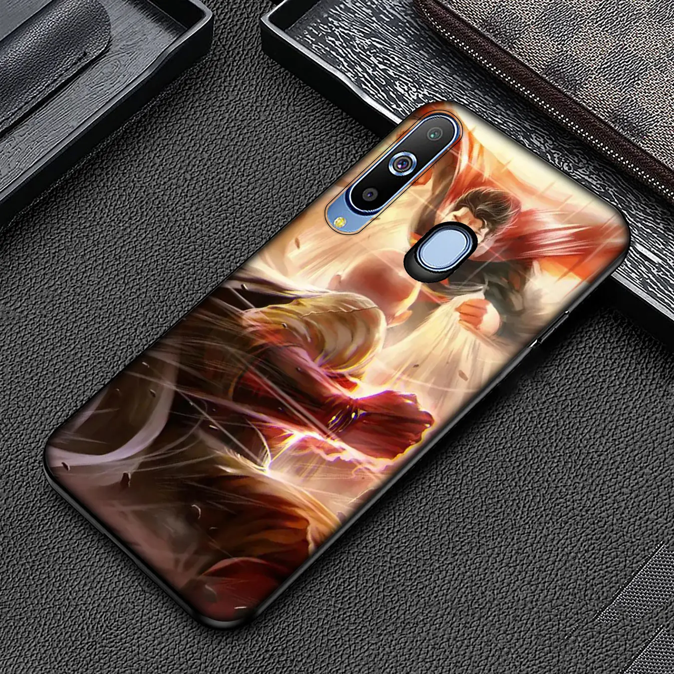 Bleach One Punch Man мягкий чехол для телефона Samsung Galaxy A51 A71 A81 A91 A41 A21 A11 A01 A2 Core J8 J7 J6 J4 Plus Prime