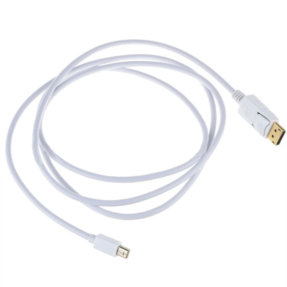 Адаптер переходник Besegad 1 8 м 1080P Thunderbolt Mini Displayport DP папа HDMI совместимый кабель