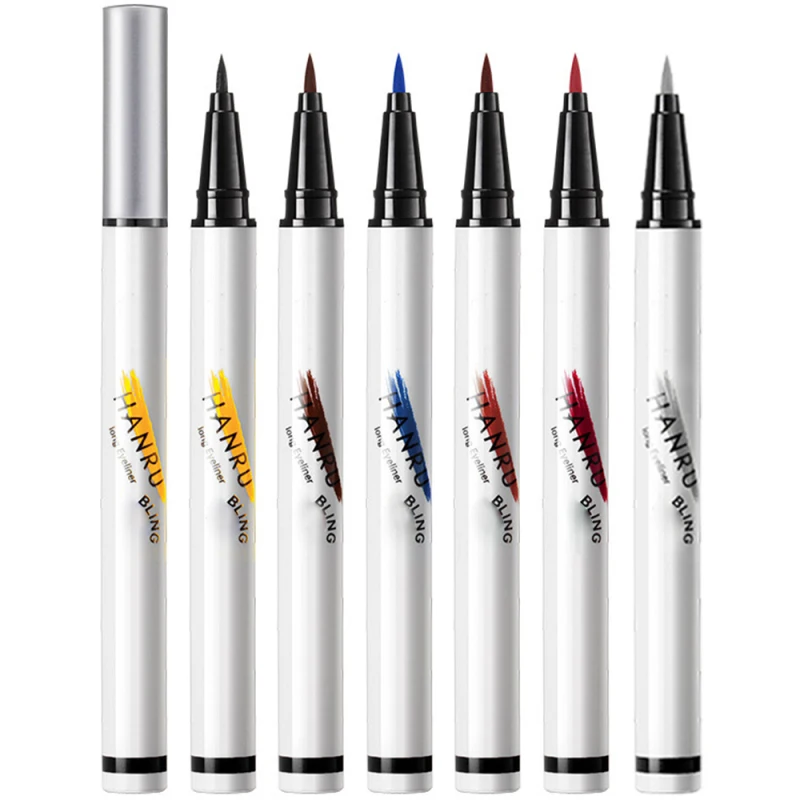 

1PCS Colorful Matte Liquid Eyeliner Pencil Waterproof Makeup Liquid Eye Liner Blue Green Yellow Eyes Cosmetics Pen Makeup Tools