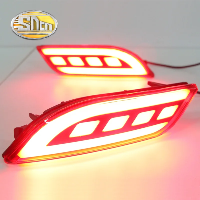 

For Jeep Compass 2017 2018 2019 SNCN Multi-functions Car LED Rear Bumper Light Rear Fog Lamp Auto Bulb Brake Light Reflector