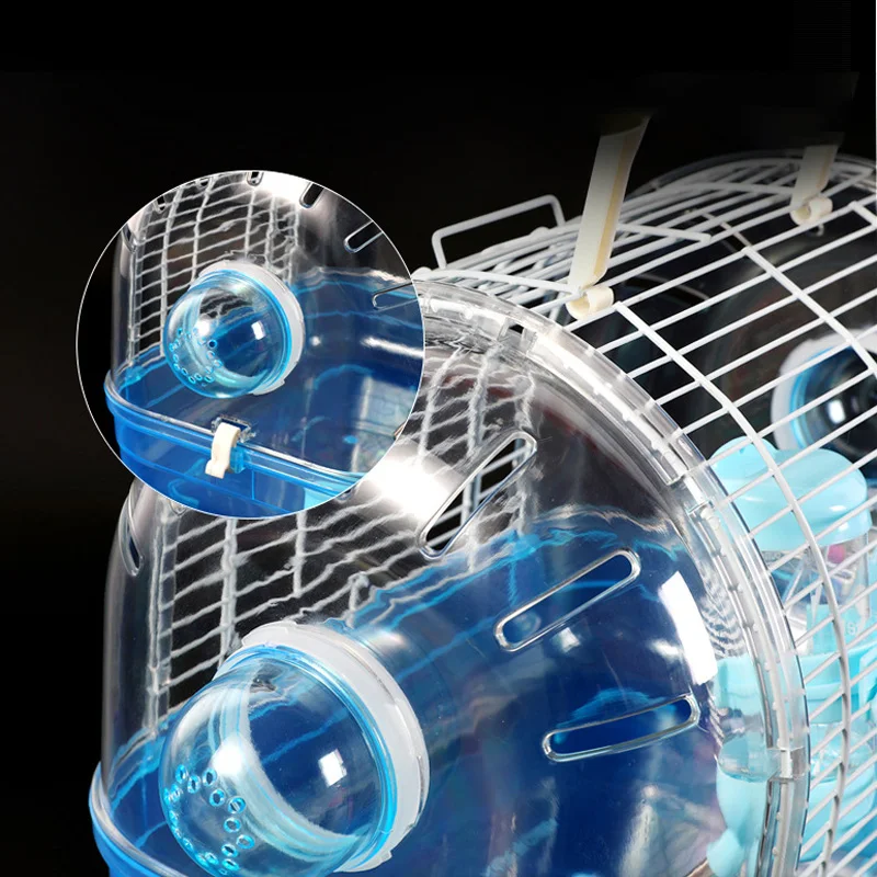 Клетка для домашних животных прозрачный домик хомяка портативная морская свинка