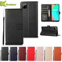 realme c11 leather case on for coque oppo realme c11 case oppo realme c 11 back cover classic flip wallet phone cases fundas
