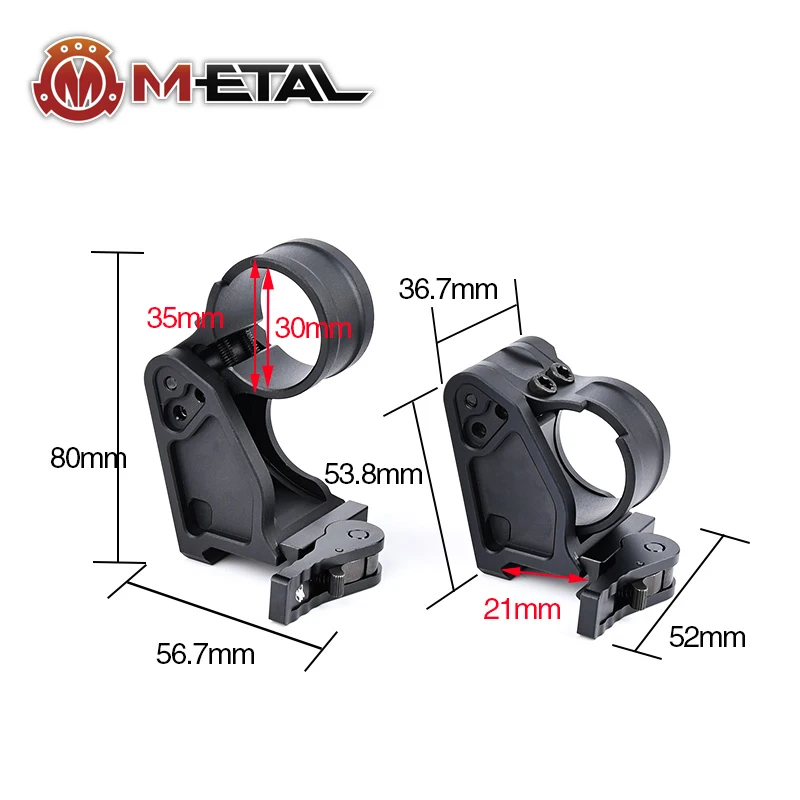 Airosft UN CNC быстрое FTC крепление для G33 AImpoint Magnifier 558 EXPS 6X-Mag1 прицел Красная точка