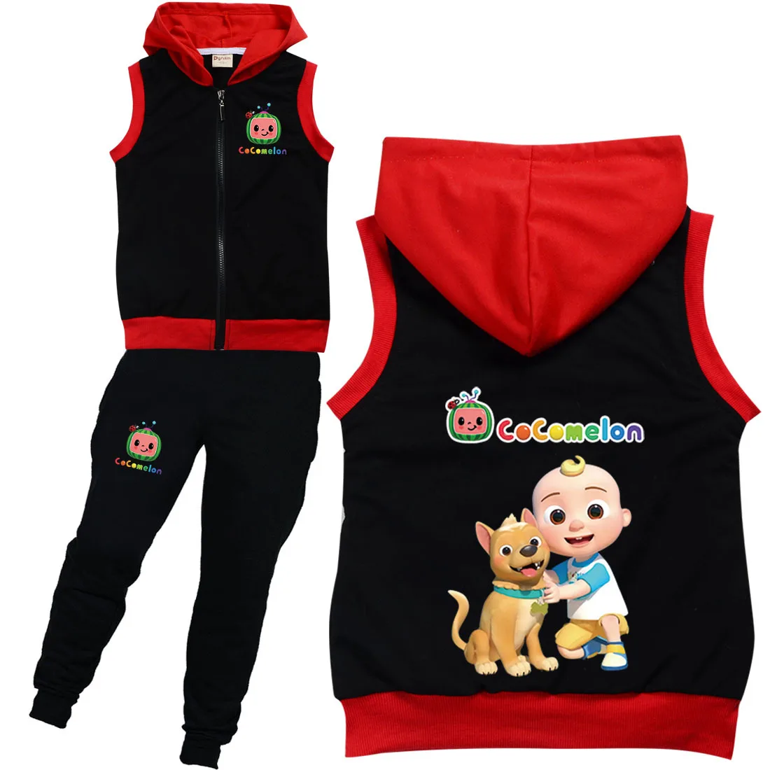 

2-16Y Baby Clothing Sets Kids Cocomelon Hoodie Jacket +Pants Set Children Birthday Suit Boys Tracksuits Toddler Girls Outfits