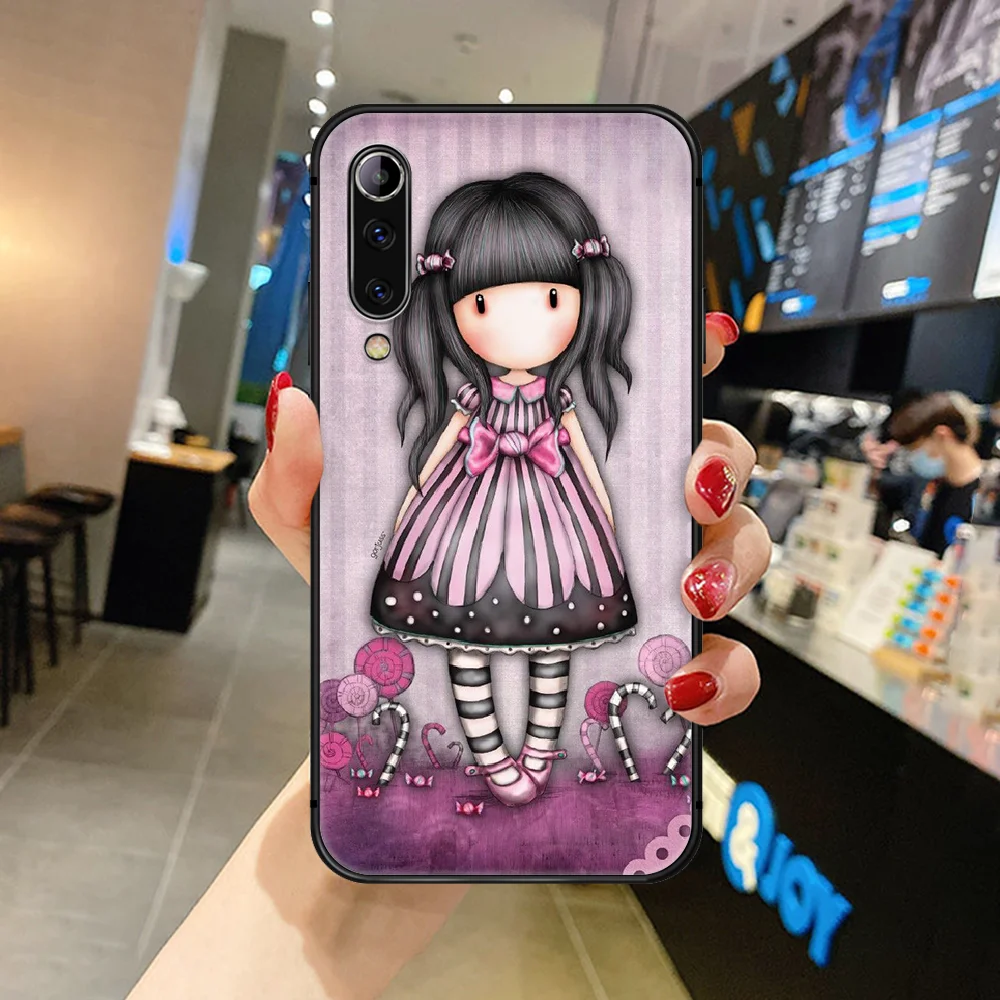 

Santoro Cartoon Gorjuss Phone Case For XIAOMI redmi K 3 4 5 6 7 8 9 10 20 30 A X Pro ultra black black cell cover fashion