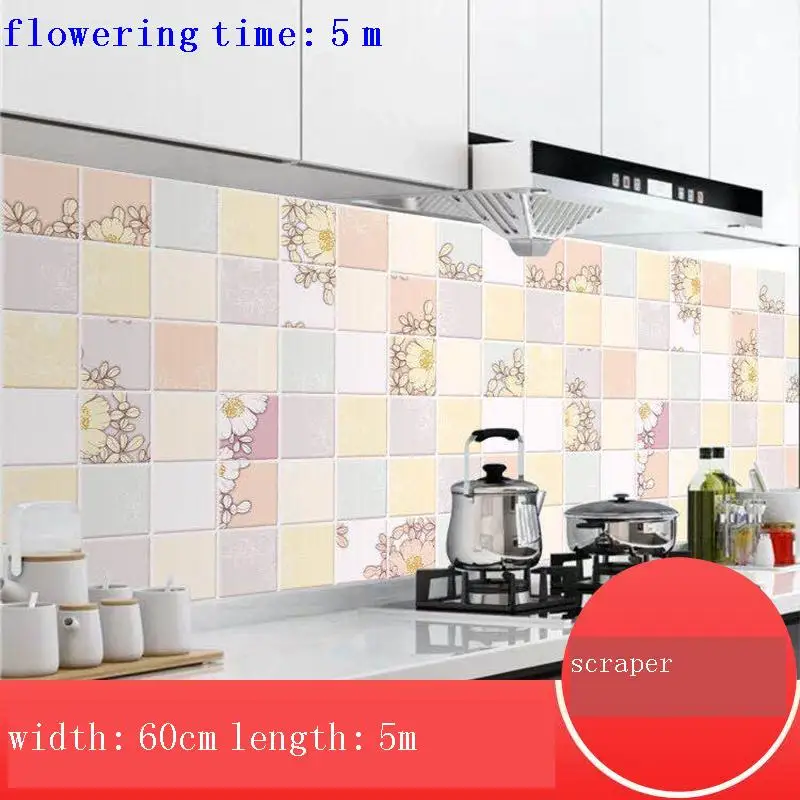 Carta Da Parati Cupboard Parede Wall Paper Home Decor Waterproof Oil Proof Papier Peint Papel De Pared Kitchen Wallpaper Roll |