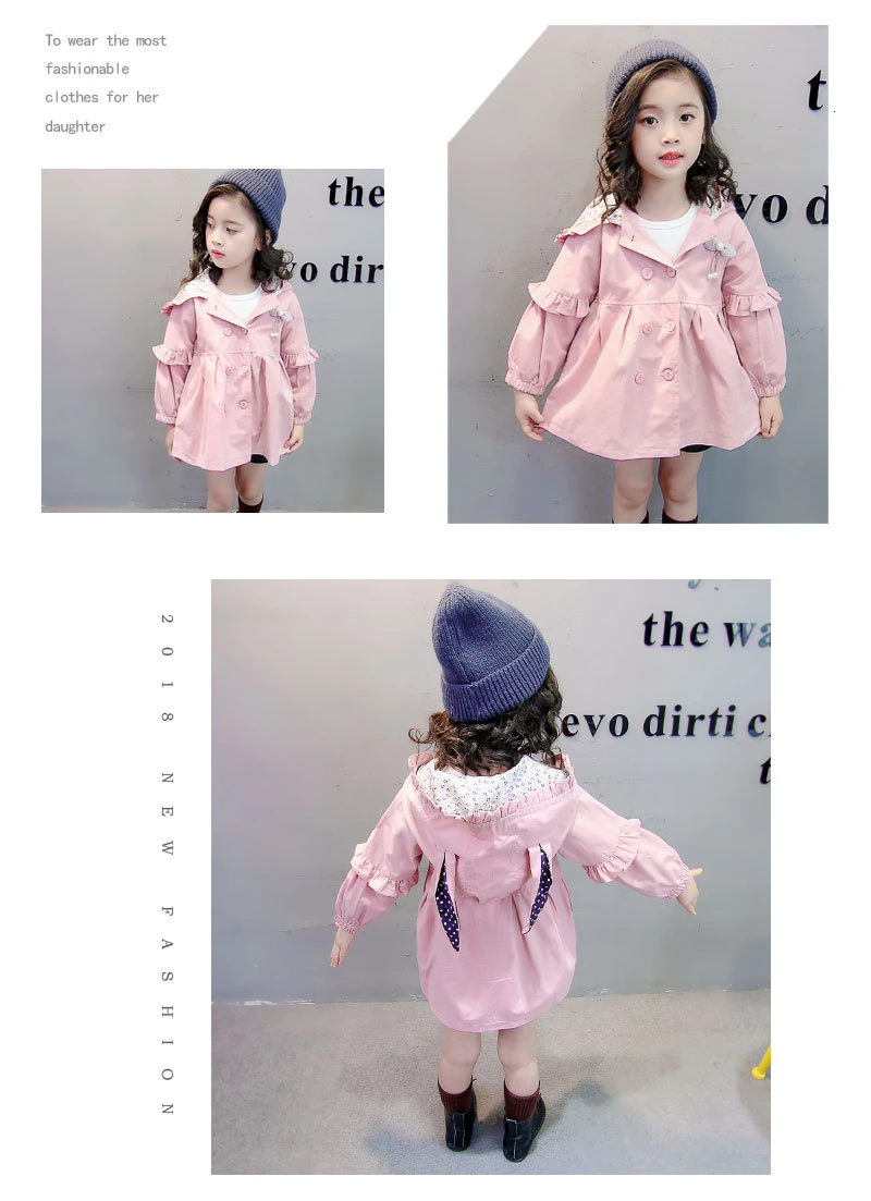 Осенние детские куртки в европейском стиле; модное manteau enfant fille; милое пальто и куртки в горошек для девочек; Casaco Menina; сезон весна